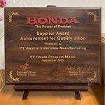 Supplier Award achievment for Quality Jikon